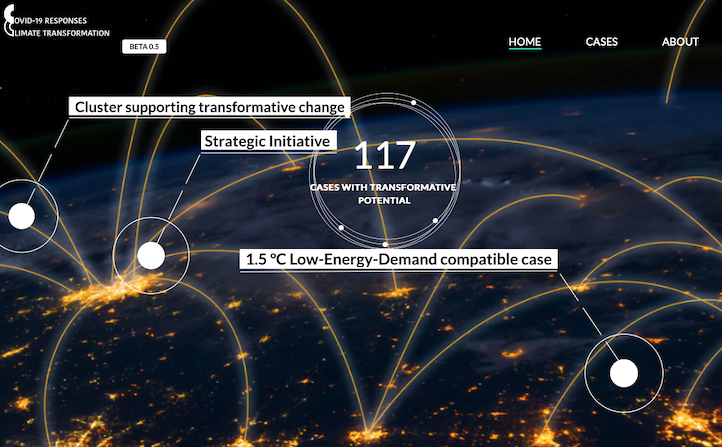 Covid19 Climate action website